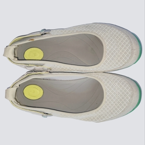 Teva Women's Niyama Mary Jane Gray/Cream Outdoors Snap Strap Flats Sz 6 - Picture 2 of 9